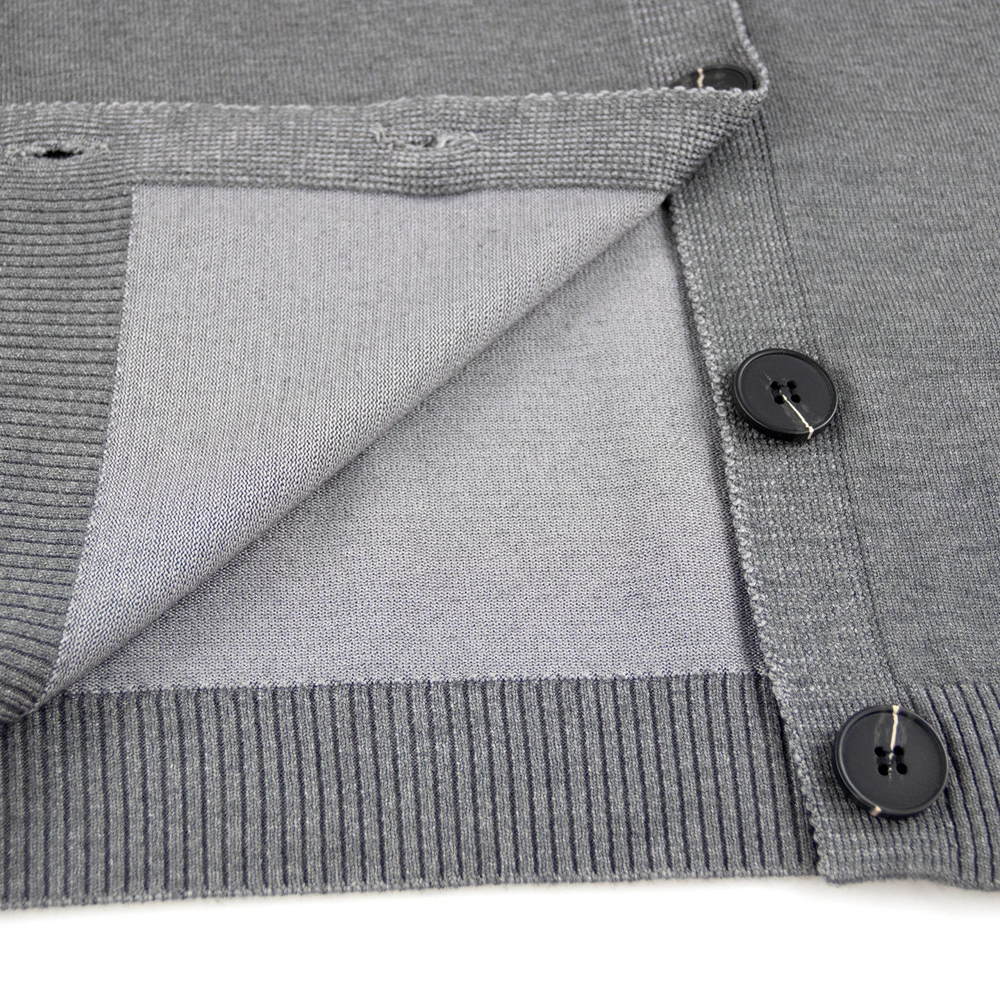 CH Women's V-Neck Knit Cardigan Long Sleeve Button Front Soft Casual Sweater Jacket for Office Daily Wear