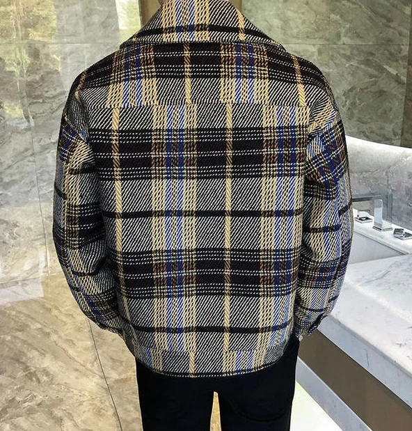 Spring Autumn Windbreaker Male Coats Short High Quality Joker Luxury Designer Clothing Fashion 2025 Y2k Men's Overcoat Jackets