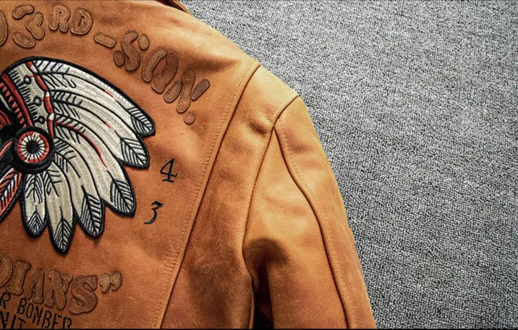 Orange Winter Pilot Leather Jacket Men Military Style Plus Size 5XL Genuine Natural Thick Cowhide Flight Leather Coat