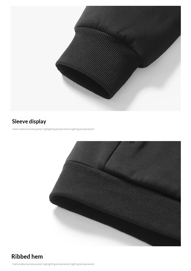 2025 Mens Winter Fleece Running Set Hooded Cardigan Sweatshirt Pants 2 Piece Tracksuit Sports Outfit Casual ensemble jogging