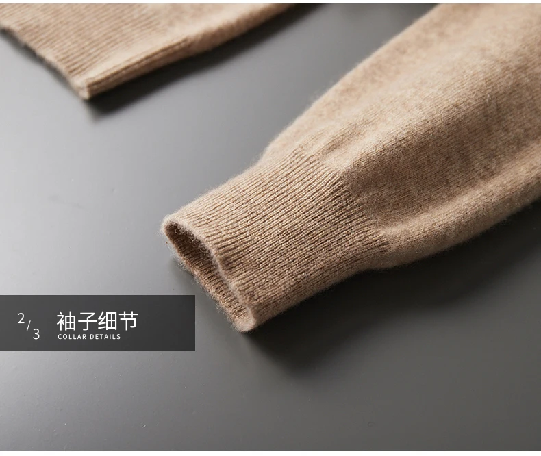MVLYFLRT Autumn Winter New Merino Sweater Men's 100% Wool Hooded Collar Knitted Pullover Casual Long Sleeved Hoodie