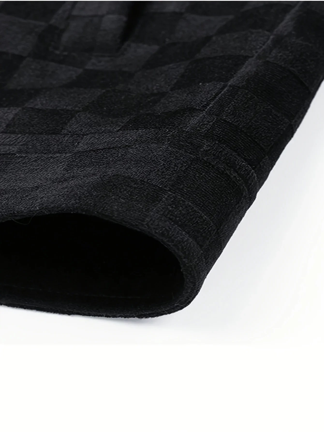 2025 New Suede Chess Board Jackets Men American Retro Spring Autumn Loose Casual Plaid Lapel Jacket Business Workwear Jacket Top