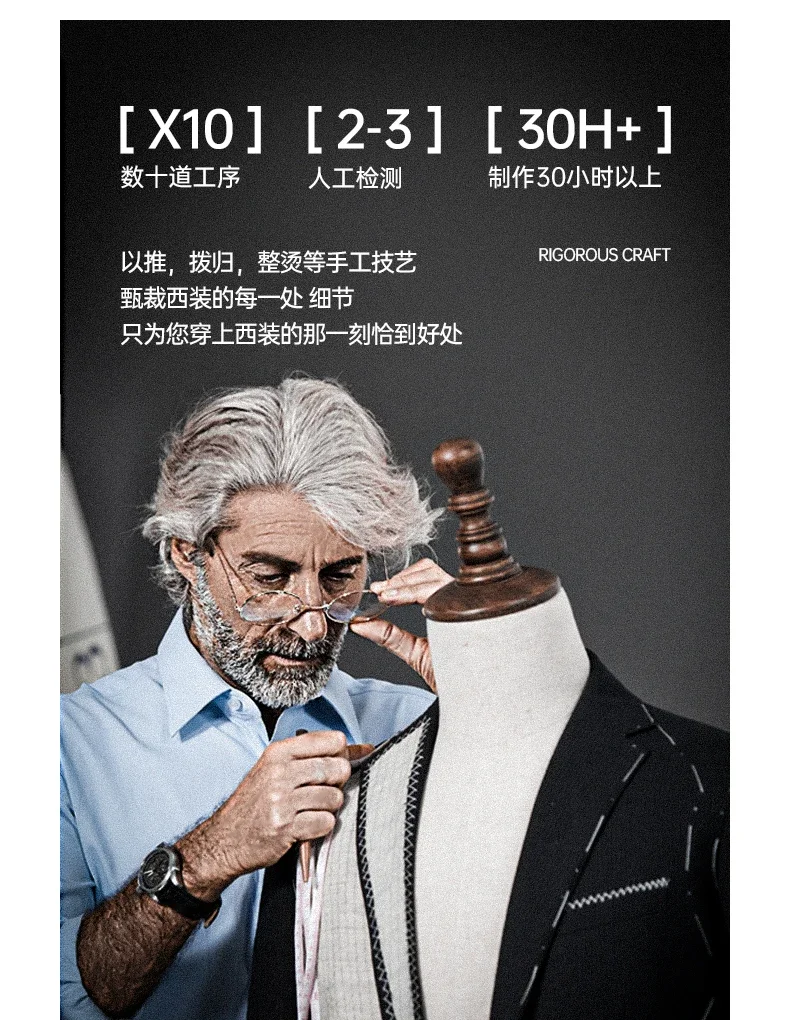 Suit S-7XL (Blazer+Pants) Men Korean Version of Slim-fit Work Clothes Solid Color Fashion Business Casual Wedding Gentleman Suit