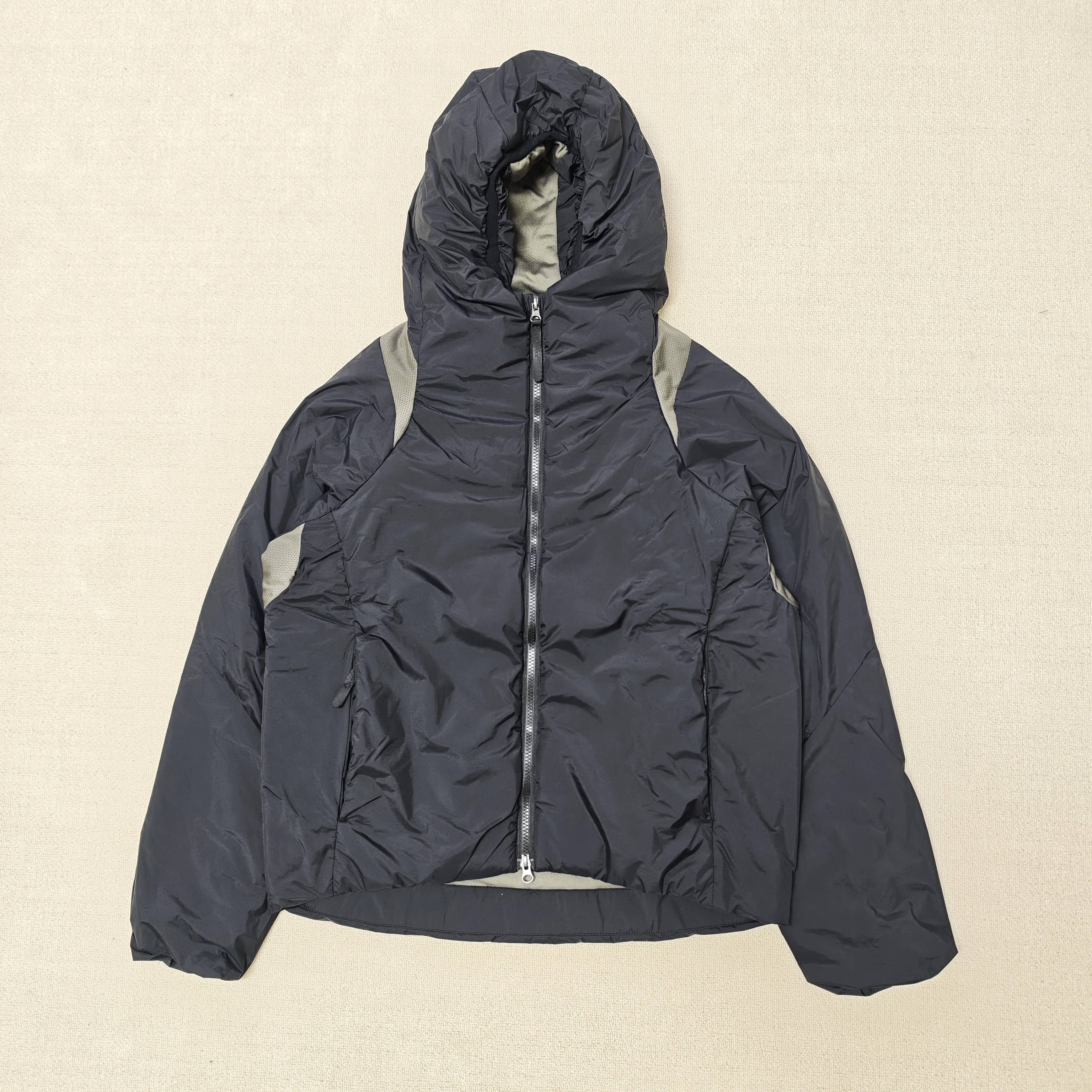 GDW Outdoor Casual Mesh P Cotton Wear Lightweight Windproof Hooded Jacket