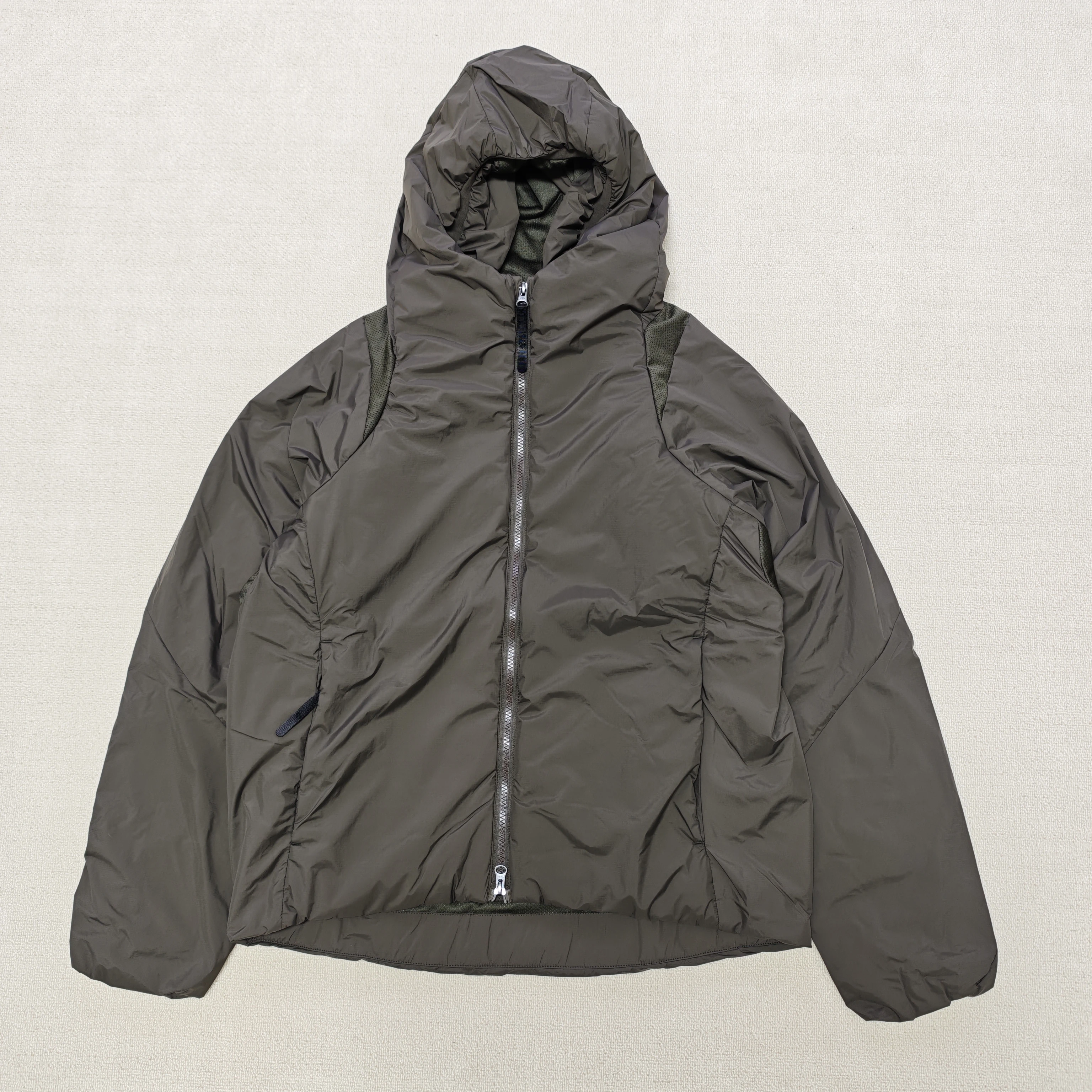 GDW Outdoor Casual Mesh P Cotton Wear Lightweight Windproof Hooded Jacket