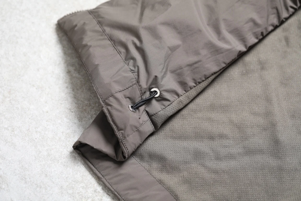 GDW Outdoor Casual Mesh P Cotton Wear Lightweight Windproof Hooded Jacket