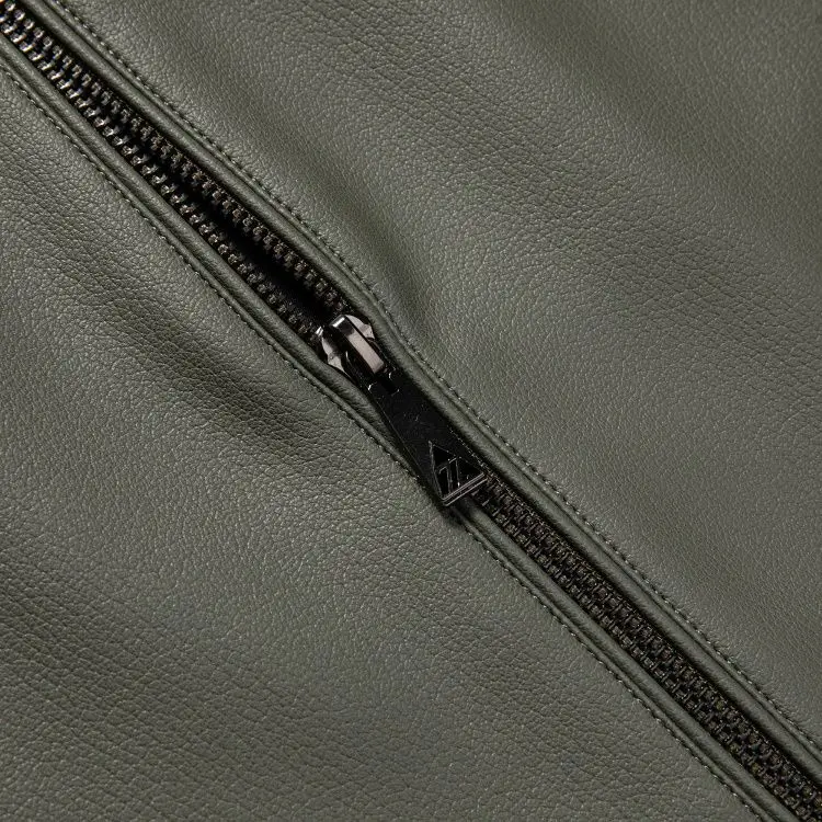 New Spring and Autumn 2025 Casual Leather Jackets, Men's Stand-Up Collar Leather Jackets, and High-End Large-Sized Goatskin Coat