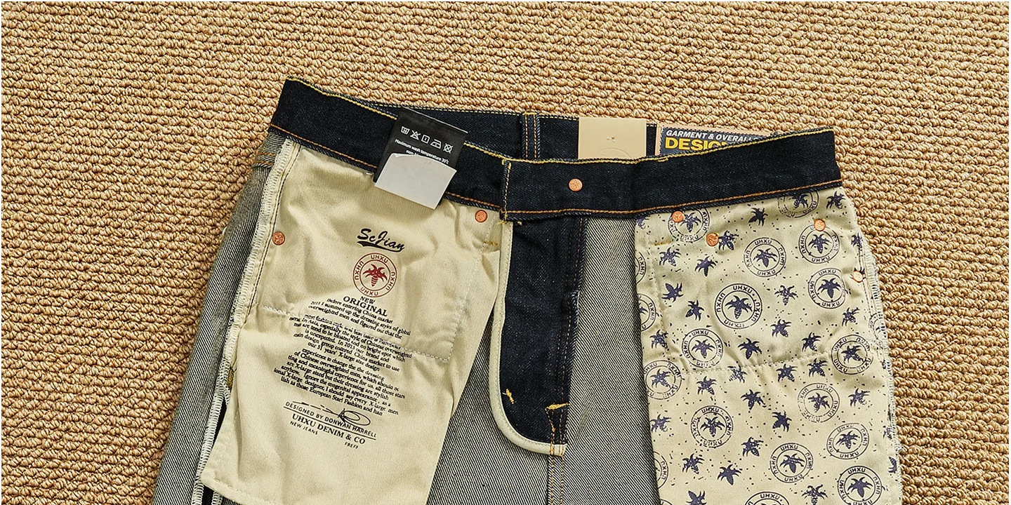 2025 Autumn New American Retro Heavyweight High-end Comfort Jeans Men's Fashion 100% Cotton Washed Straight Casual Pencil Pants