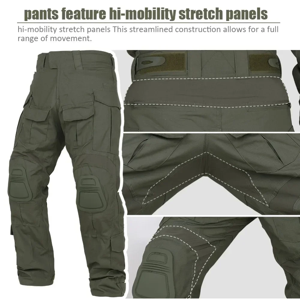 Tactical Pants Gen3 Combat Pant Men's Flex Stretch Work Cargo Pants Casual Trouser Outdoor Sport Training Trekking Hiking Pants