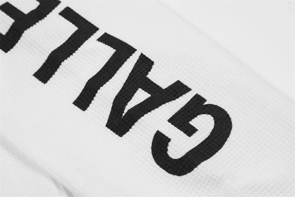 Gallery Dept Monogram Print Waffle Long Sleeve T-Shirt
