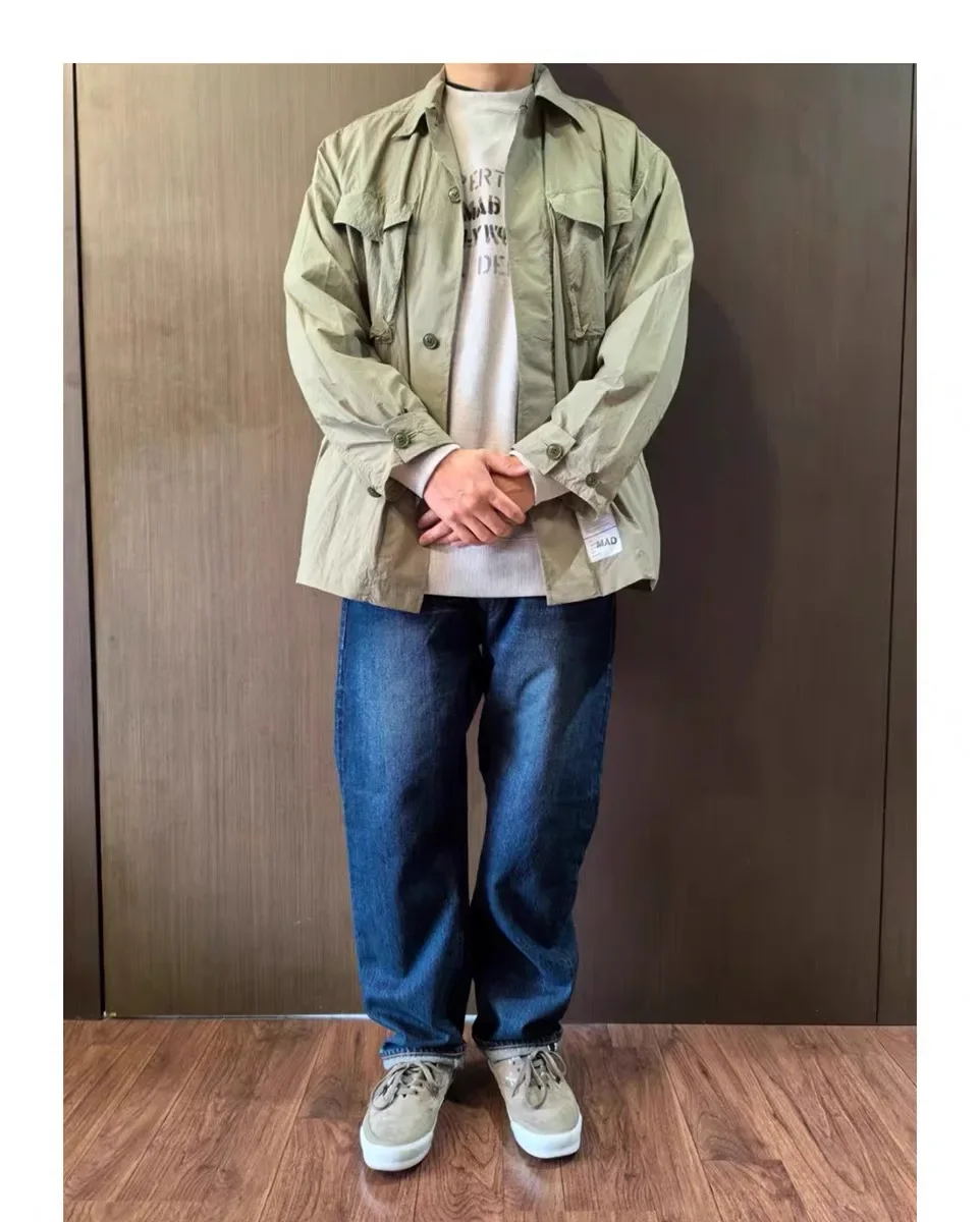 MADNESS X N. HOOLYWOOD SHIRT 10th Anniversary Limited Shirt Thin Jacket 24SS