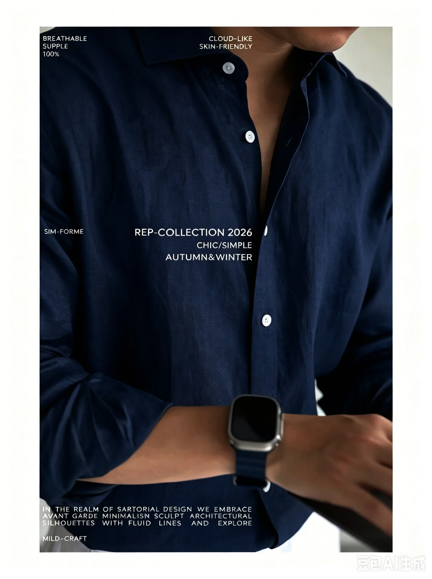 Men's Italian 100% Linen Long-Sleeve Shirt Jacket Summer Daily Commute Old Money Style Loose Fit UV Protection