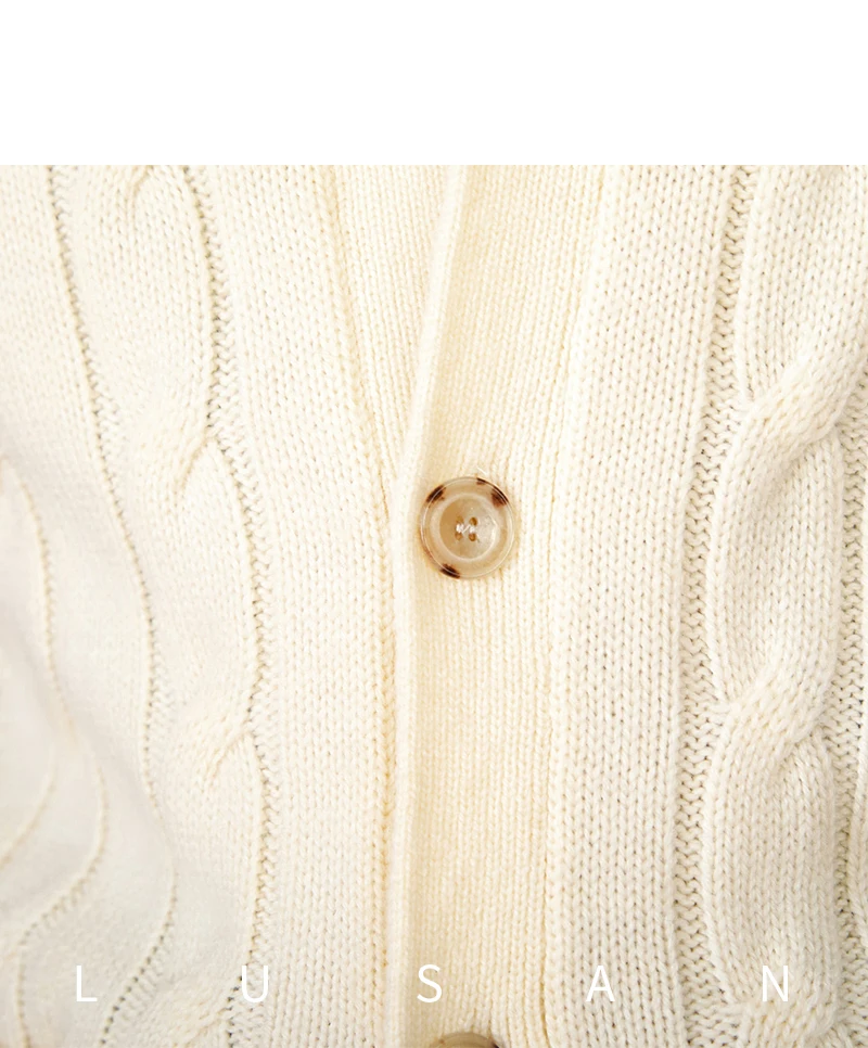 Vintage Japanese Style Casual Autumn and Winter Wool Jacquard Sleeveless Knitted Cardigan Vest British Small-Capital Vest
