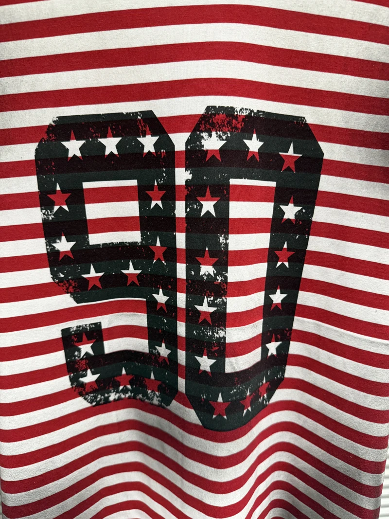 Soiled Stripe PROTOCOL Embroidery Warhorse T Shirt Polo Shirts Men Women Black Red Short Sleeve High Quality Lapel T-shirt Tops