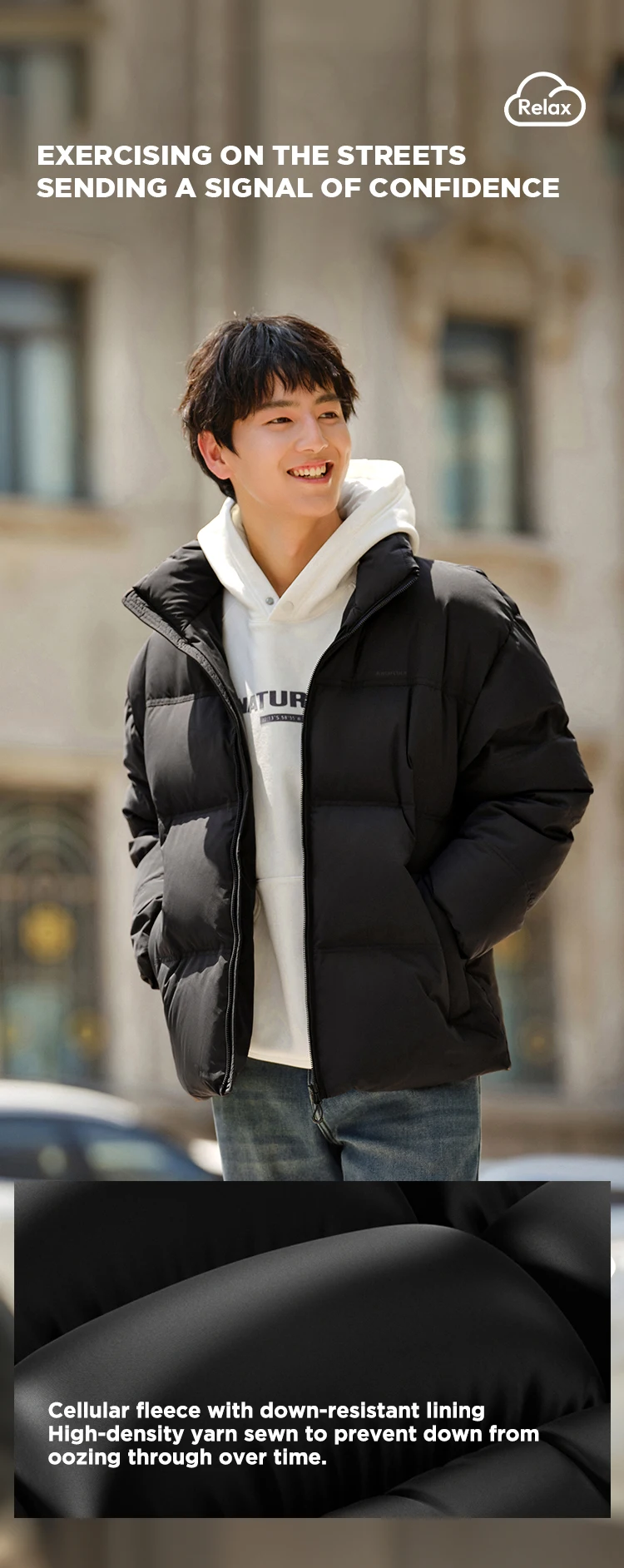 Semir Down Jacket Men Women 2024 New Winter Windproof Waterproof Outerwear Couple Puffer Jacket Cold-Proof Clothing