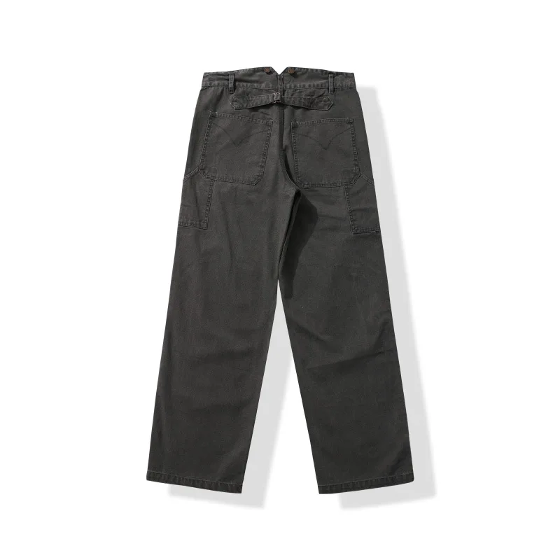 12OZ High-density Canvas YKK Zipper Wide-Legging Working Pants Ami Kaji Men's Pants