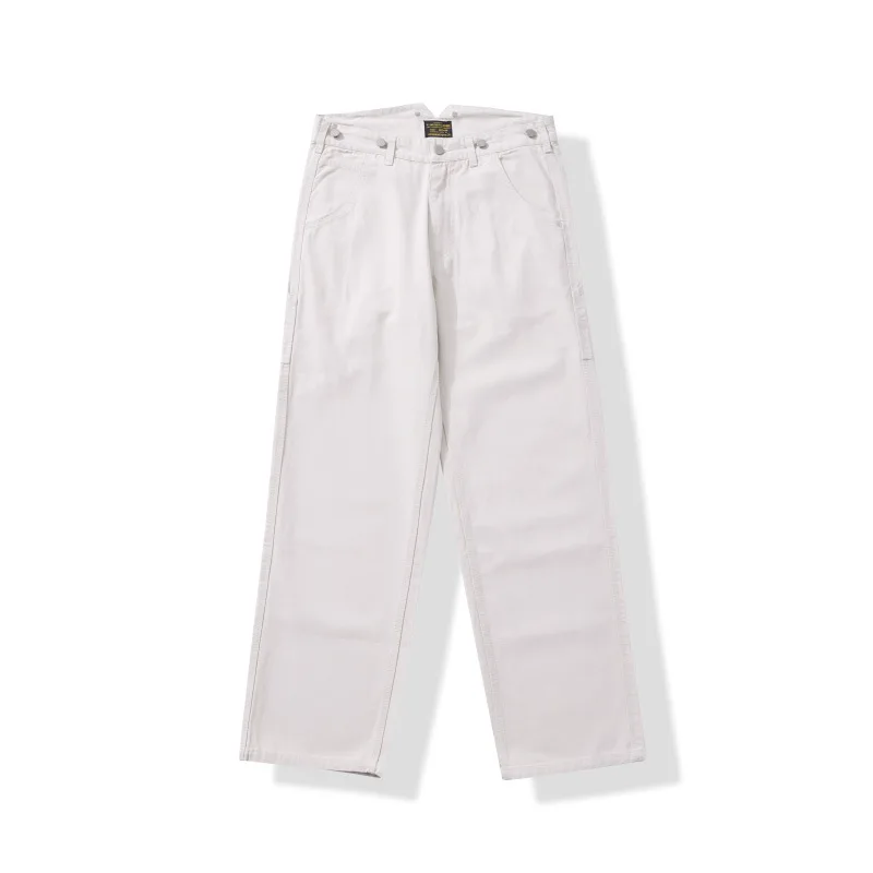 12OZ High-density Canvas YKK Zipper Wide-Legging Working Pants Ami Kaji Men's Pants