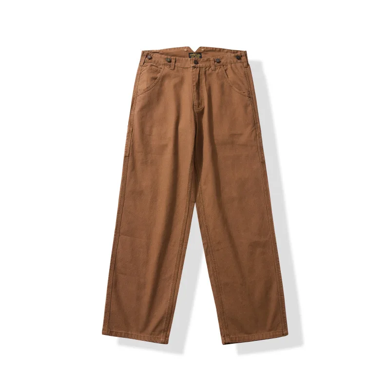 12OZ High-density Canvas YKK Zipper Wide-Legging Working Pants Ami Kaji Men's Pants