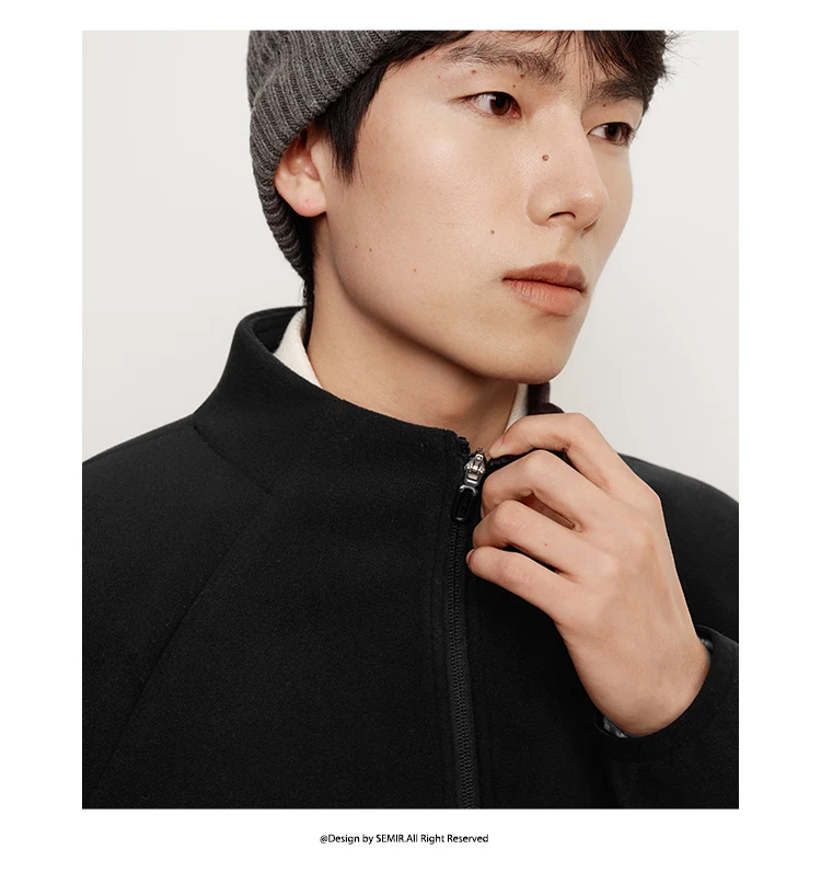 Semir Fleece Jacket Unisex 2025 Autumn Winter New Stand Collar Fleece Warm Liner Men's & Women's Clothing