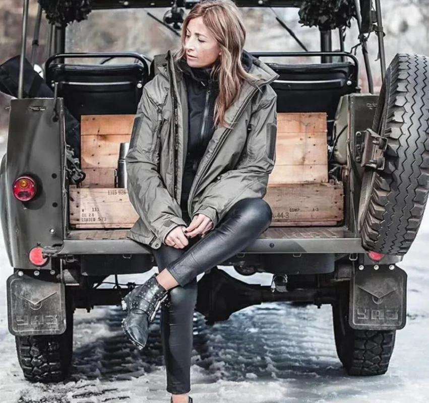 HIG 4.0 Polar Warfare Series Military Jacket Windproof Rainproof Thick Warm Cotton Outdoor Use Fans Design