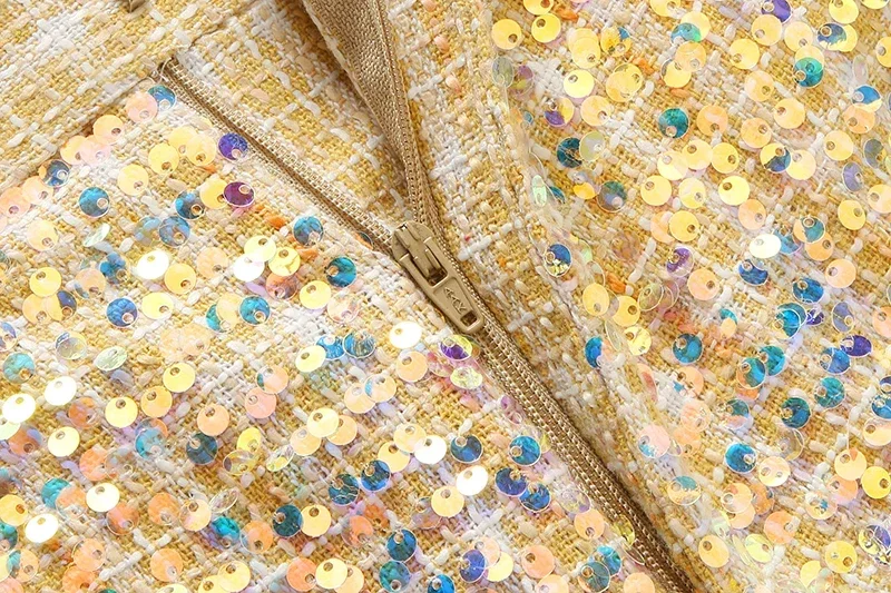2024 Gold Sequined Mens Suit Two Piece,Wedding Party Dress Jacket and Trousers,Asian Size Mens Stage Performance Sets, 2024 New