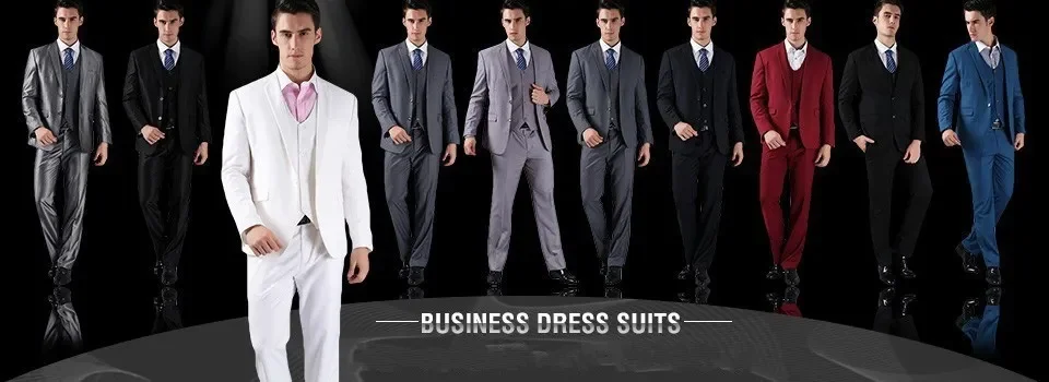 Classy Burgundy Wedding Mens Suits Slim Fit Bridegroom Tuxedos For Men Two Pieces Groomsmen Suit Formal Business Jackets