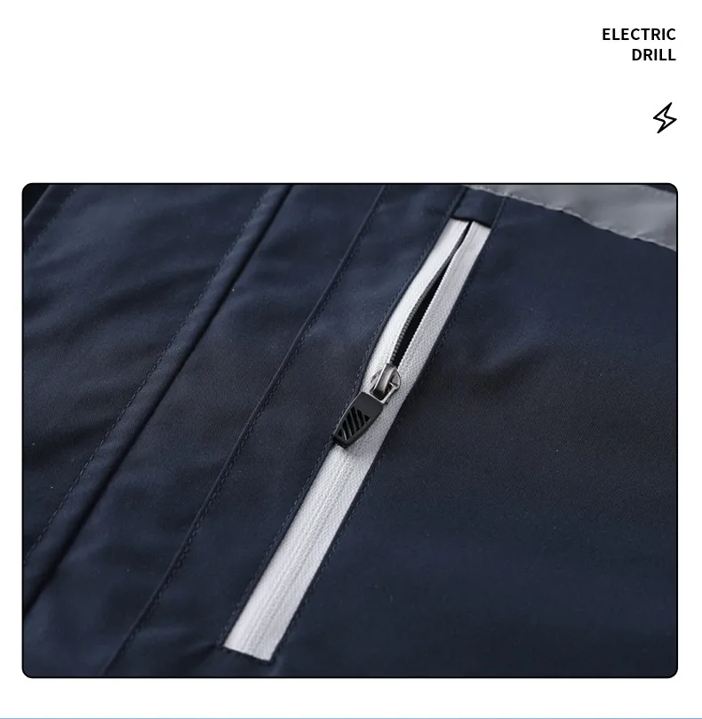 New Air Conditioning Clothes Fan Clothes Cooling Work Clothes Cooling Men'S Women'S Summer Sun Protection Clothes Outerwear