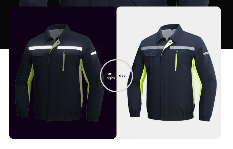 New Air Conditioning Clothes Fan Clothes Cooling Work Clothes Cooling Men'S Women'S Summer Sun Protection Clothes Outerwear