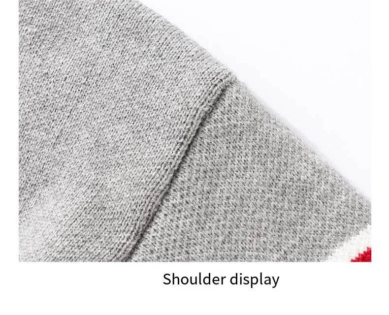 Best Seller Loose Man Long-Sleeved Knitwear Round Neck Striped Pattern Daily Commuting Winter New Trend Pullover Leisure Sweater