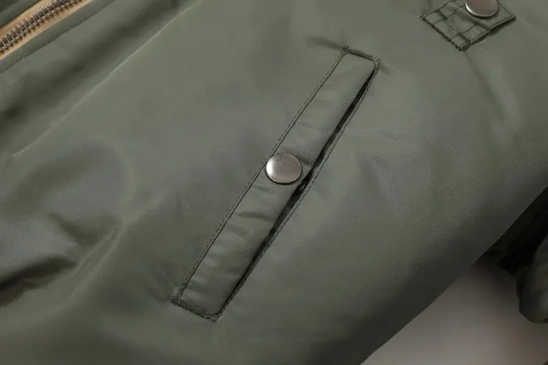Replica 1955 USAF MA-1 SAME STYLE Bomber Flight Jacket Fall Winter Men's Military Coat Waterproof and Warm Autumn/winter style