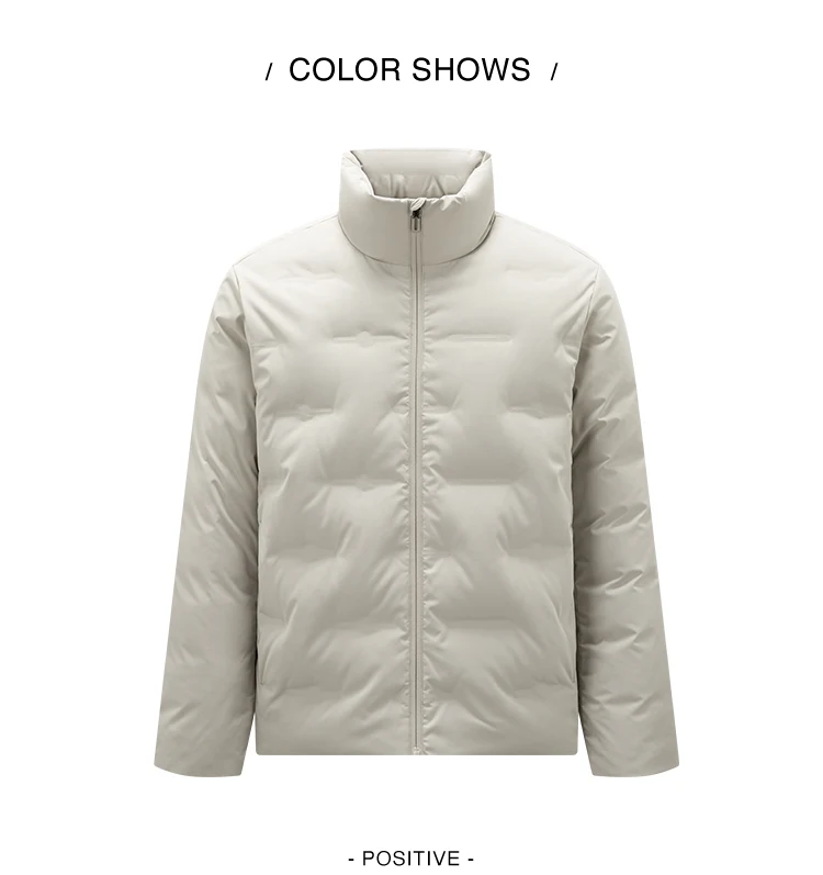 Semir Men Down Jacket Water Repellent Seamless Bonded 2026 Winter Outdoor Layer Warm Insulation Cold Weather Everyday Style