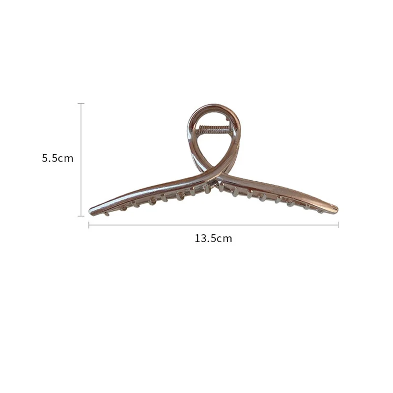 13.5cm Oversized Metal Claw Fashion Large Hollow Clip Hairpin Trendy Hairgrip Headwear For Girl Hair Accessories Gifts