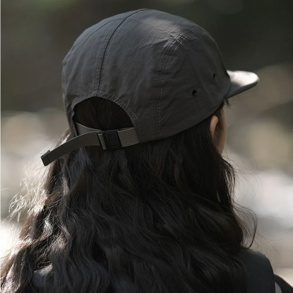 Casual Short Brim Duckbill Cap Quick-Dry Adjustable Sun Hat Sun Protection Baseball Cap Women Men