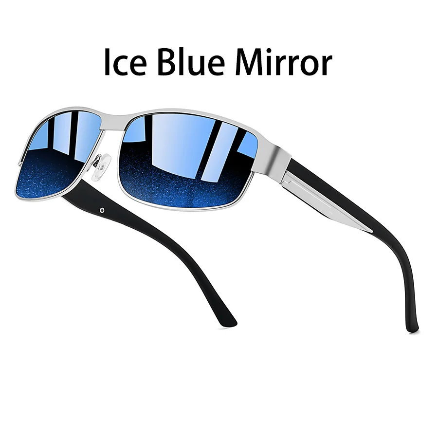Fashion Vintage Rectangle Sunglasses Men Women Fishing Driving Luxury Brand Designer Eyewear