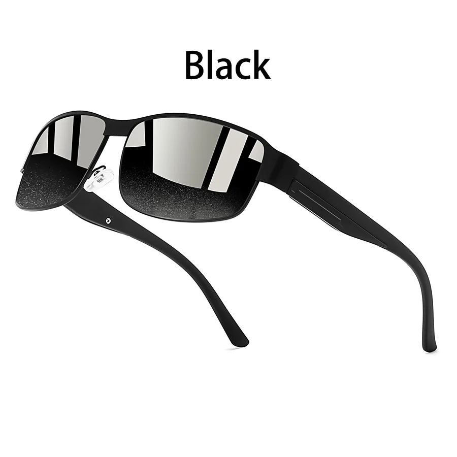 Fashion Vintage Rectangle Sunglasses Men Women Fishing Driving Luxury Brand Designer Eyewear