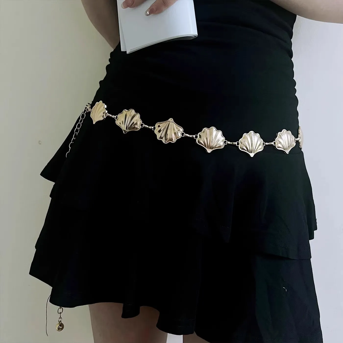 Summer Fashion Metal Waist Chain, Retro Butterfly Thin Belt Accessories, Hundreds of Matching Dresses, Belt Chains, Advanced