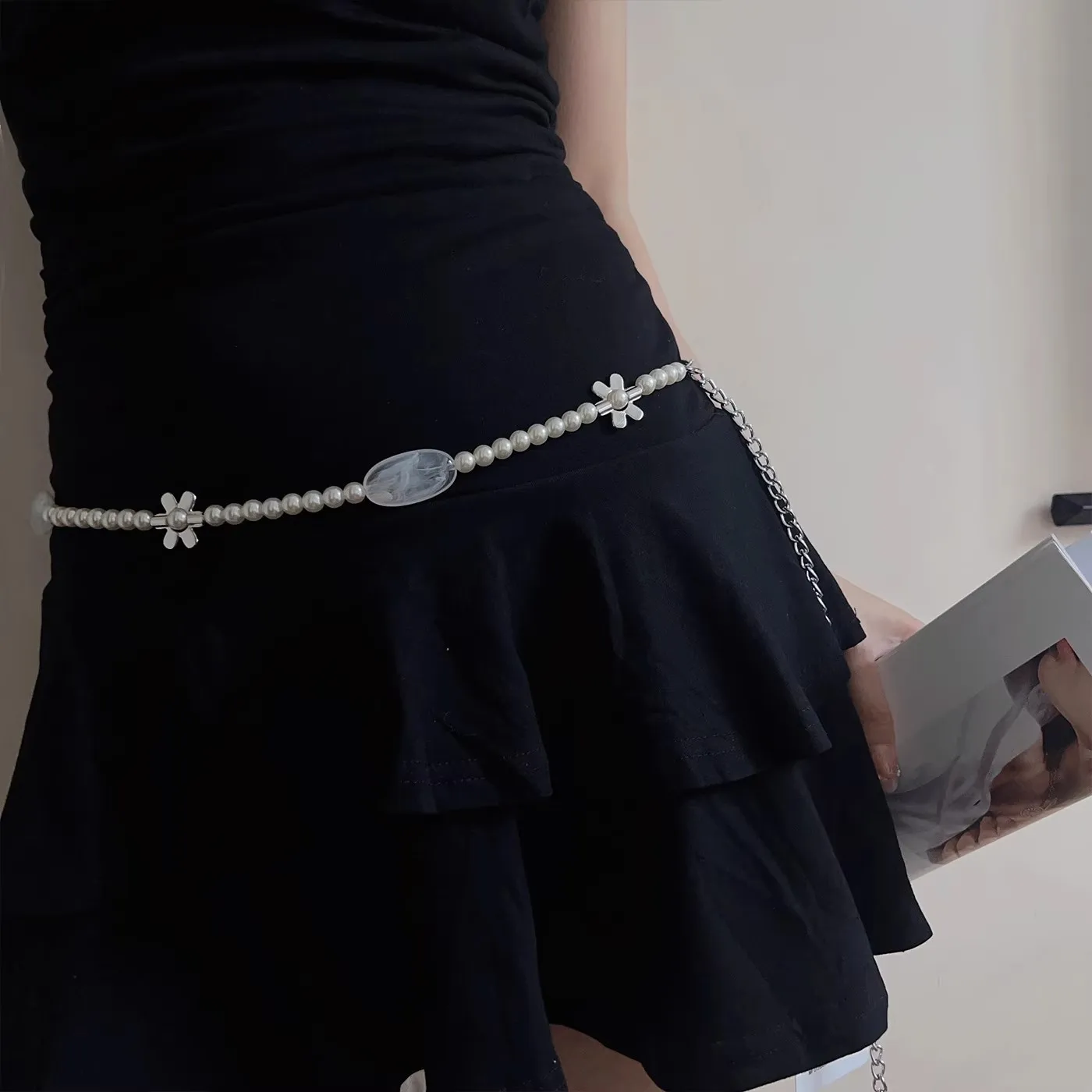 Summer Fashion Metal Waist Chain, Retro Butterfly Thin Belt Accessories, Hundreds of Matching Dresses, Belt Chains, Advanced