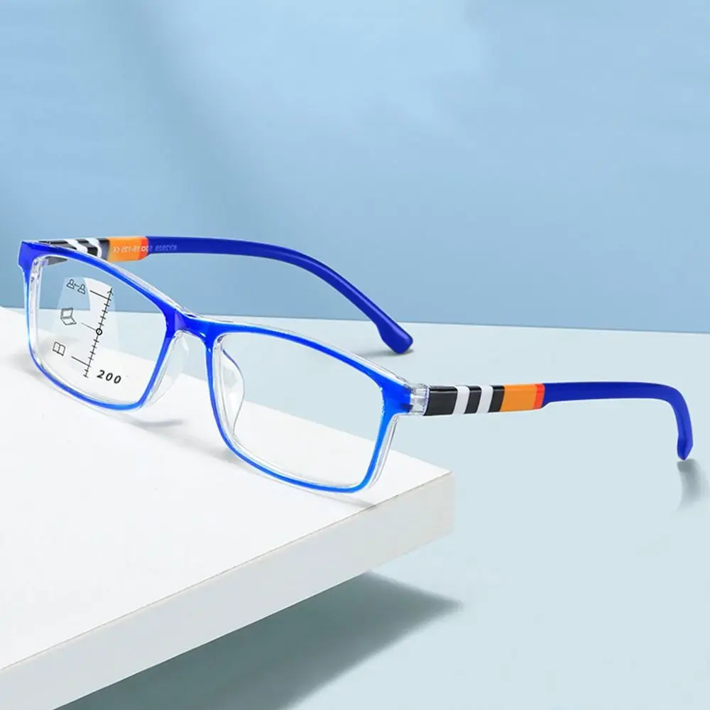 Single‑Vision & Multifocal Anti-Blue Light Reading Glasses Progressive Near Far Blue Ray Blocking Eyeglasses Eye Protection