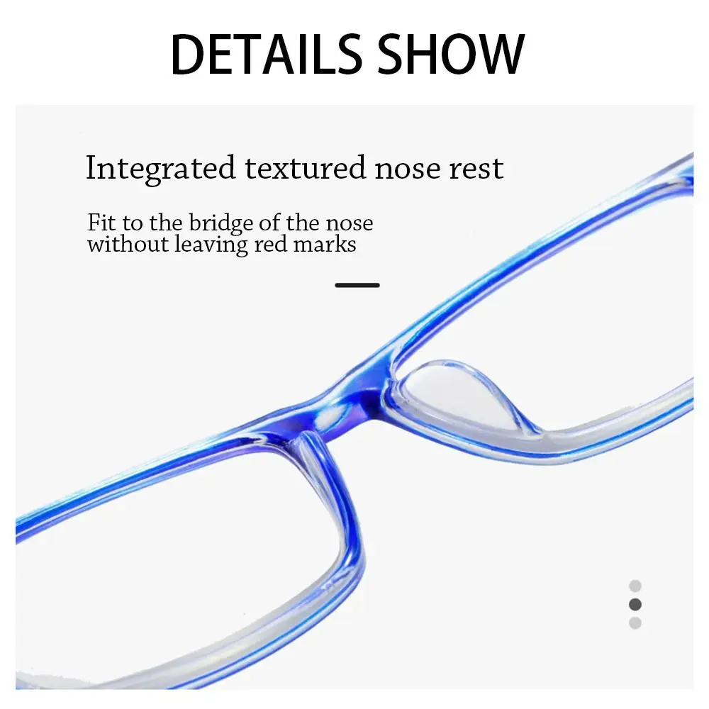 Single‑Vision & Multifocal Anti-Blue Light Reading Glasses Progressive Near Far Blue Ray Blocking Eyeglasses Eye Protection