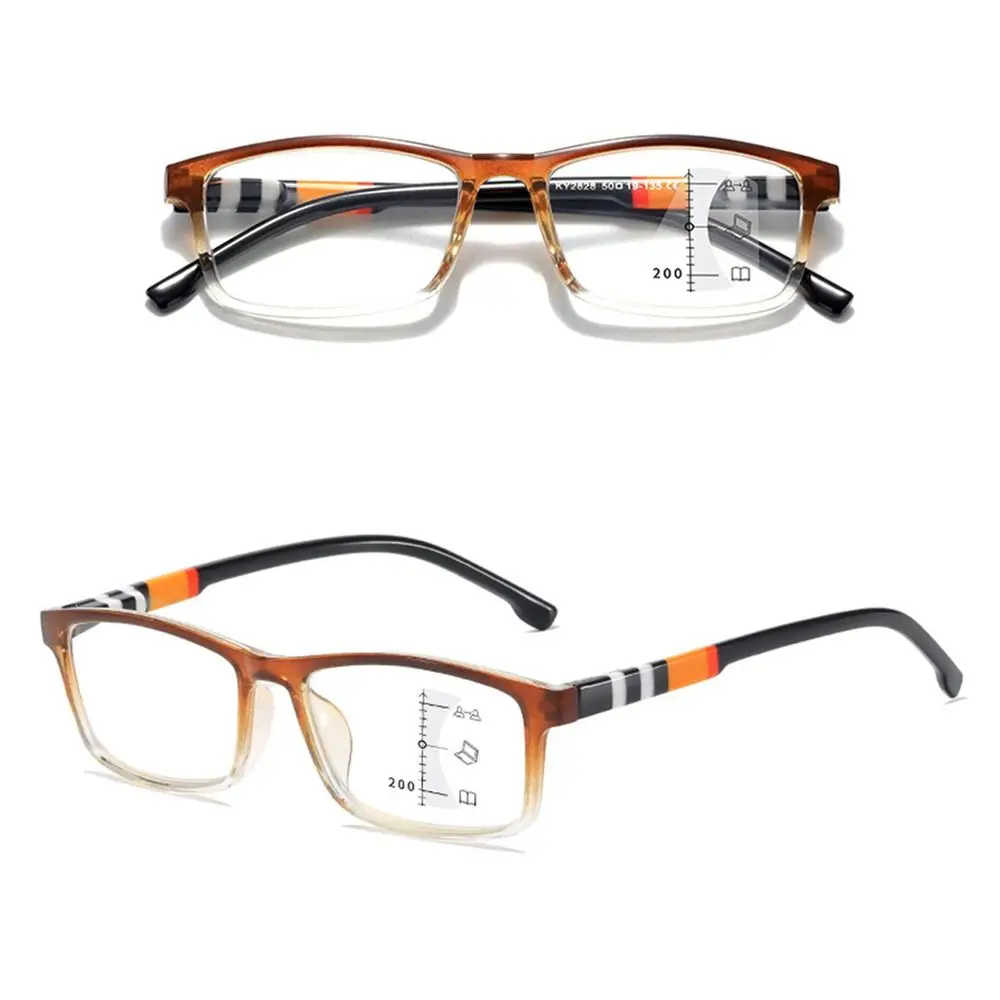 Single‑Vision & Multifocal Anti-Blue Light Reading Glasses Progressive Near Far Blue Ray Blocking Eyeglasses Eye Protection