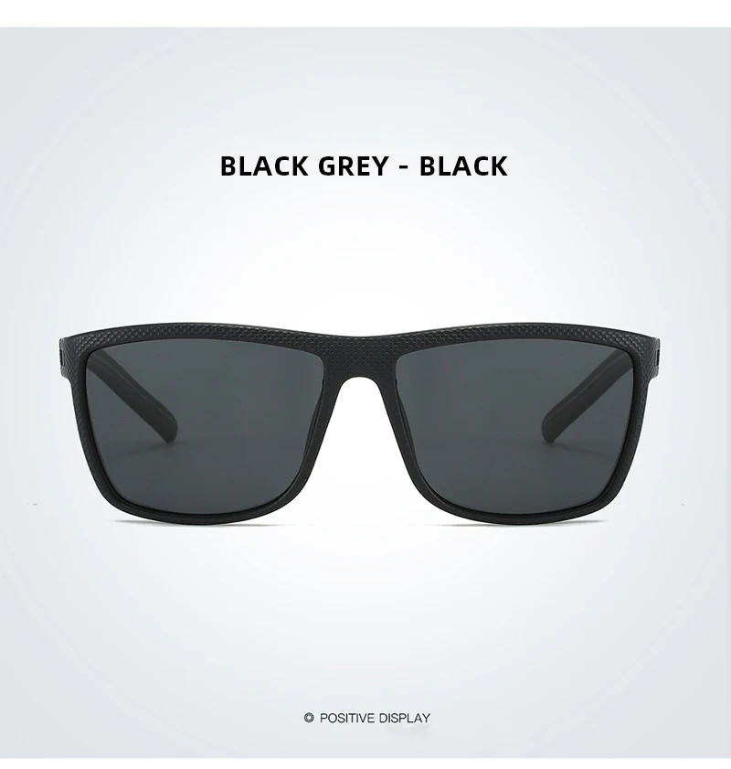 Fashion Square Polarized Sunglasses Men Women Stylish Sports Sun Glasses Male Trendy Outdoor Fishing Driving Cycling Shades