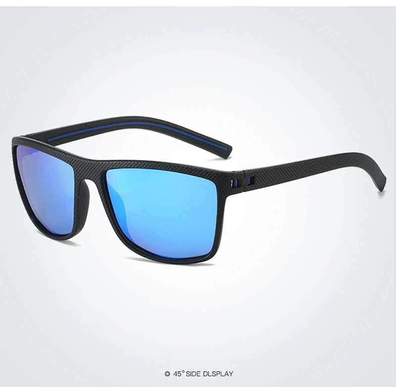 Fashion Square Polarized Sunglasses Men Women Stylish Sports Sun Glasses Male Trendy Outdoor Fishing Driving Cycling Shades