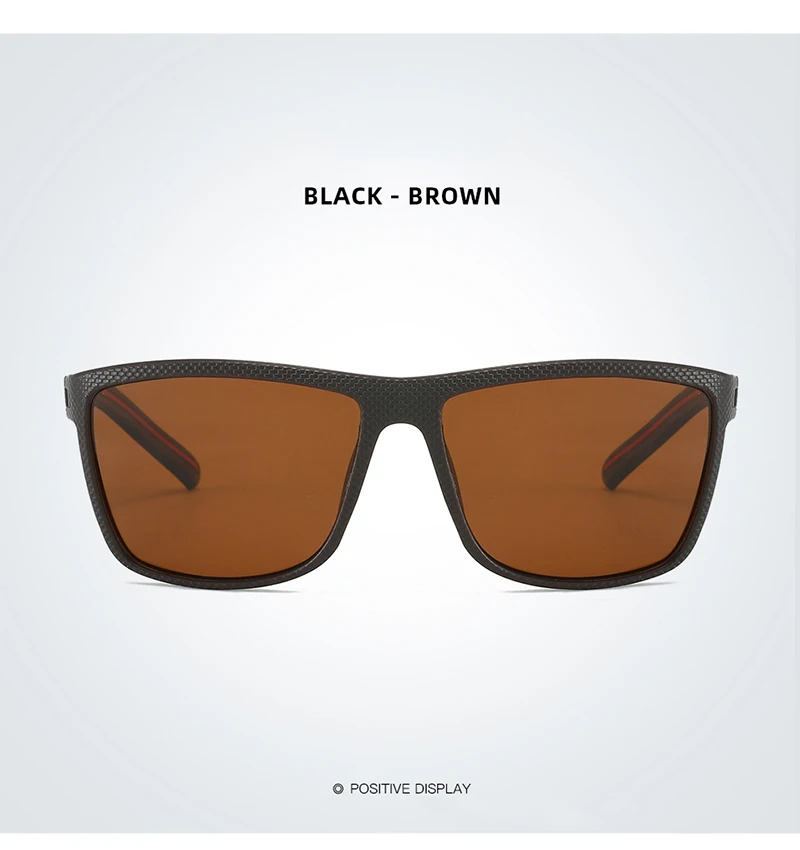 Fashion Square Polarized Sunglasses Men Women Stylish Sports Sun Glasses Male Trendy Outdoor Fishing Driving Cycling Shades