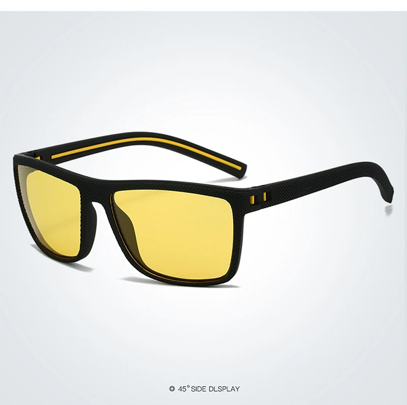 Fashion Square Polarized Sunglasses Men Women Stylish Sports Sun Glasses Male Trendy Outdoor Fishing Driving Cycling Shades