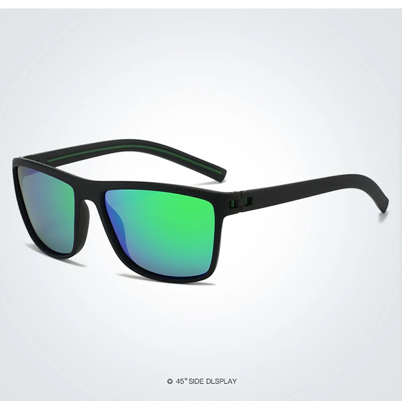 Fashion Square Polarized Sunglasses Men Women Stylish Sports Sun Glasses Male Trendy Outdoor Fishing Driving Cycling Shades