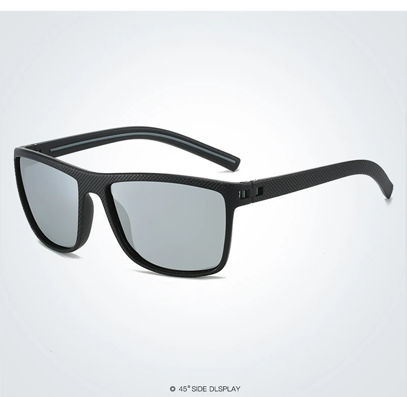 Fashion Square Polarized Sunglasses Men Women Stylish Sports Sun Glasses Male Trendy Outdoor Fishing Driving Cycling Shades
