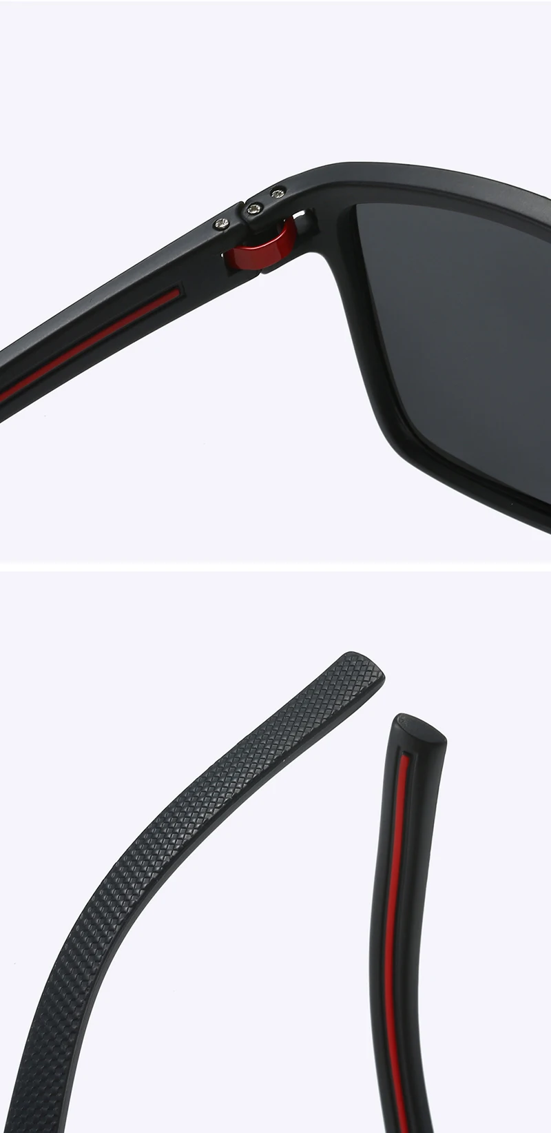 Fashion Square Polarized Sunglasses Men Women Stylish Sports Sun Glasses Male Trendy Outdoor Fishing Driving Cycling Shades