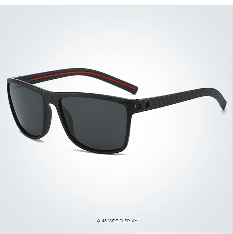 Fashion Square Polarized Sunglasses Men Women Stylish Sports Sun Glasses Male Trendy Outdoor Fishing Driving Cycling Shades