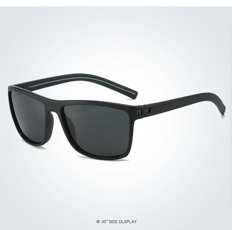 Fashion Square Polarized Sunglasses Men Women Stylish Sports Sun Glasses Male Trendy Outdoor Fishing Driving Cycling Shades