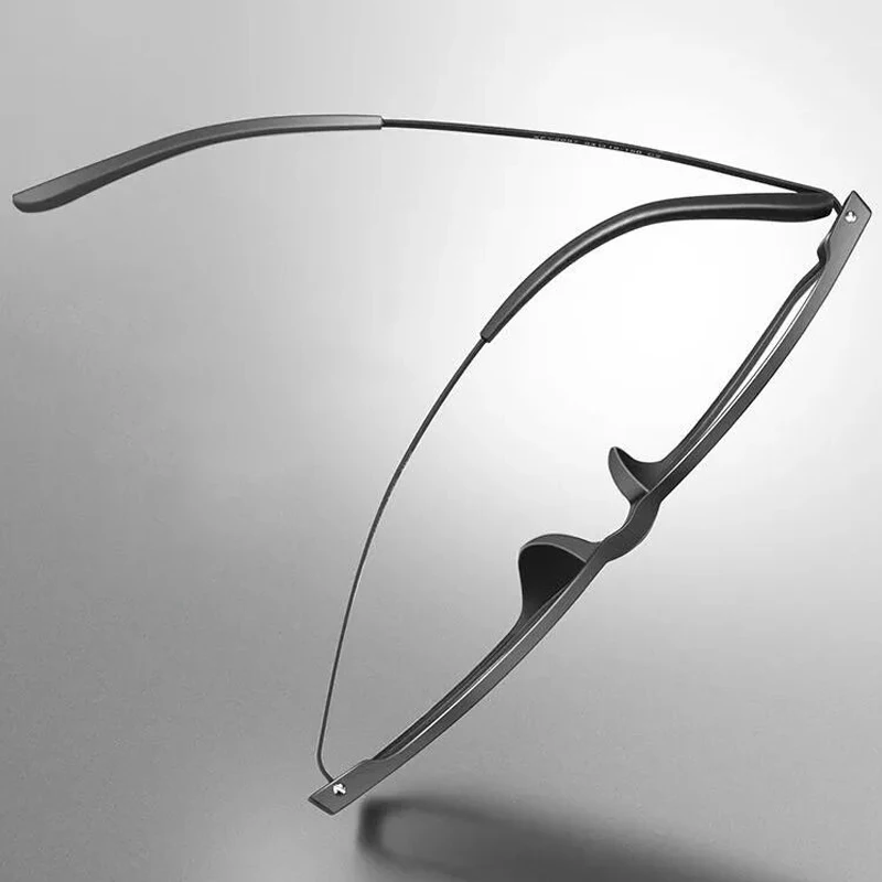 2025 Titanium Frame Progressive Multifocal Reading Glasses Unisex Anti-blue Light Presbyopia Eyewear Diopter 1.-0-4.0